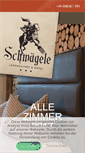 Mobile Screenshot of landgasthof-schwaegele.de